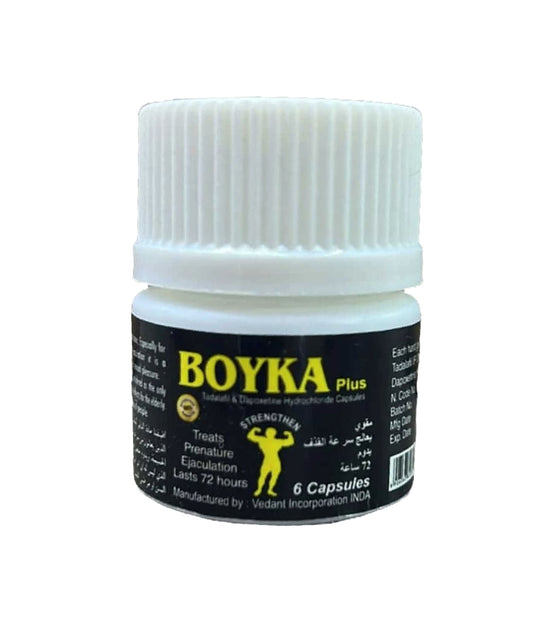 Boyka Plus for Premature Ejaculation and Erectile Dysfunction (PE and ED)