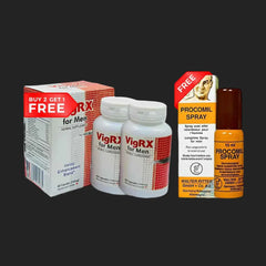 Buy 2 Vigrx Capsule and Get Procomil Spray free