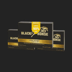 Black Horse Honey Pack of 3