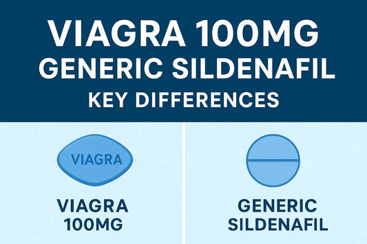 Viagra 100mg and Generic Sildenafil: Key Differences