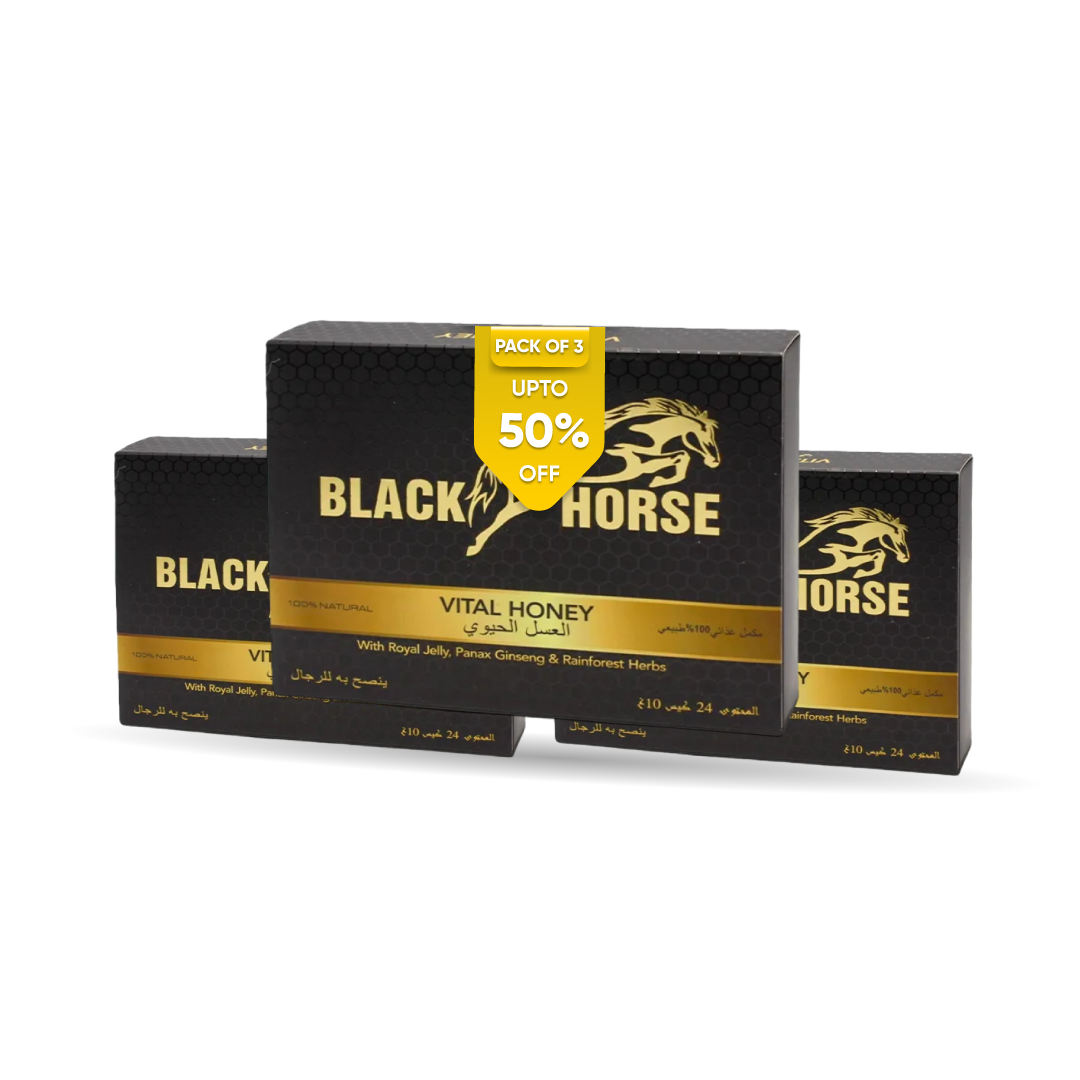 Black Horse Honey Pack of 3 Get Discount