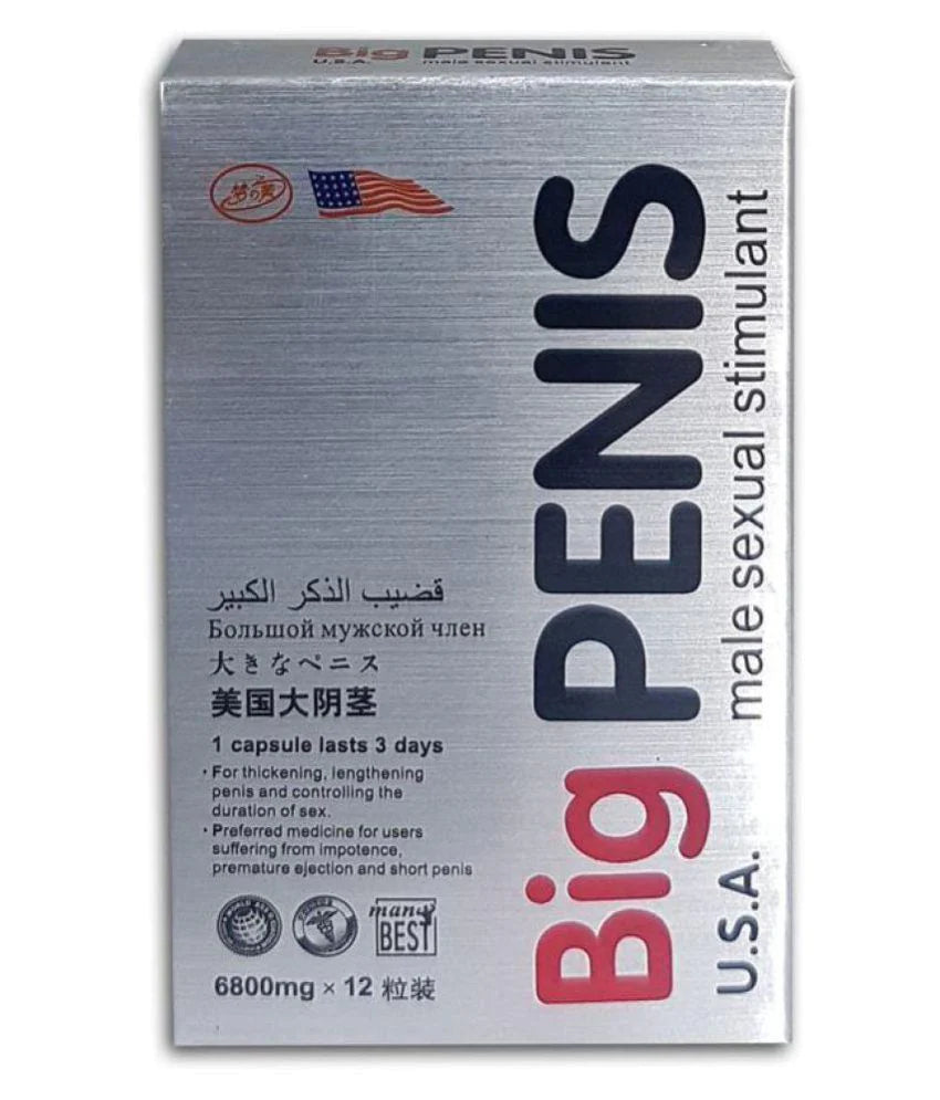 Big Penis USA Capsules Male Sexual Stimulant