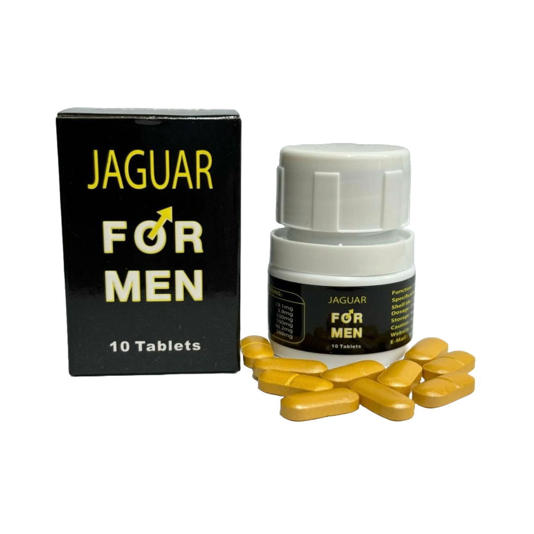 Jaguar Sex Power Tablet for Men – 10 Tablets Pack in UAE