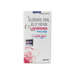 Lovegra Oral Jelly for Women Sildenafil Citrate Sachet