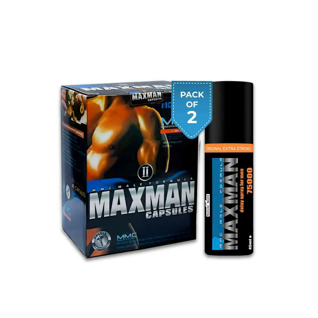 Buy Maxman Tablet and Spray get Discount