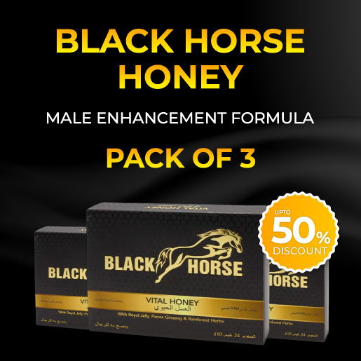 Black Horse Honey Male enhancement Formula pack of 3.