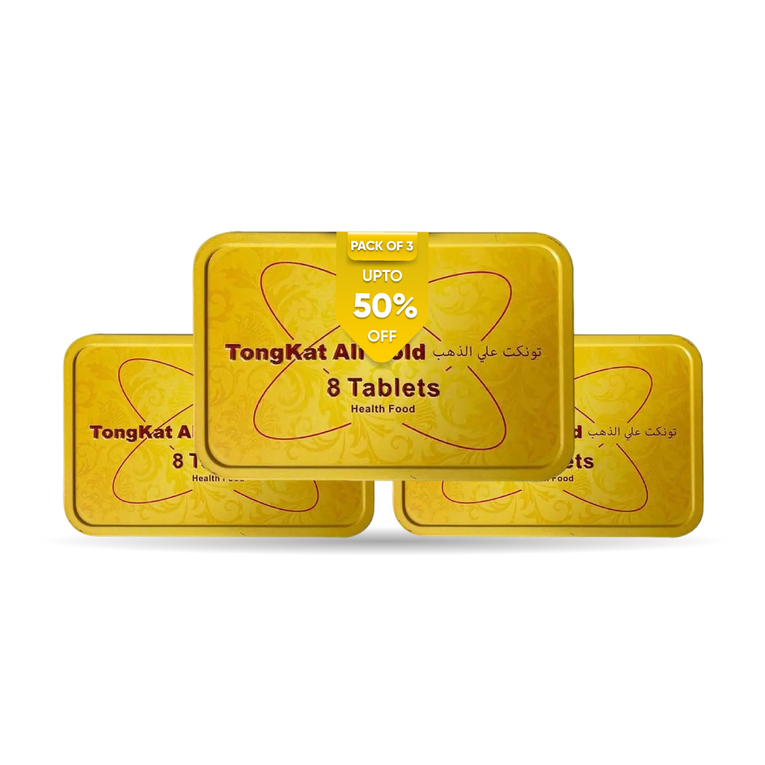 Tongkat Ali Gold Tablet Pack of 3 Get Discount