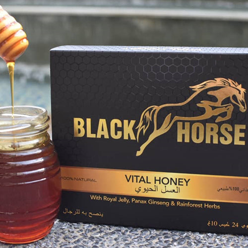 black horse honey